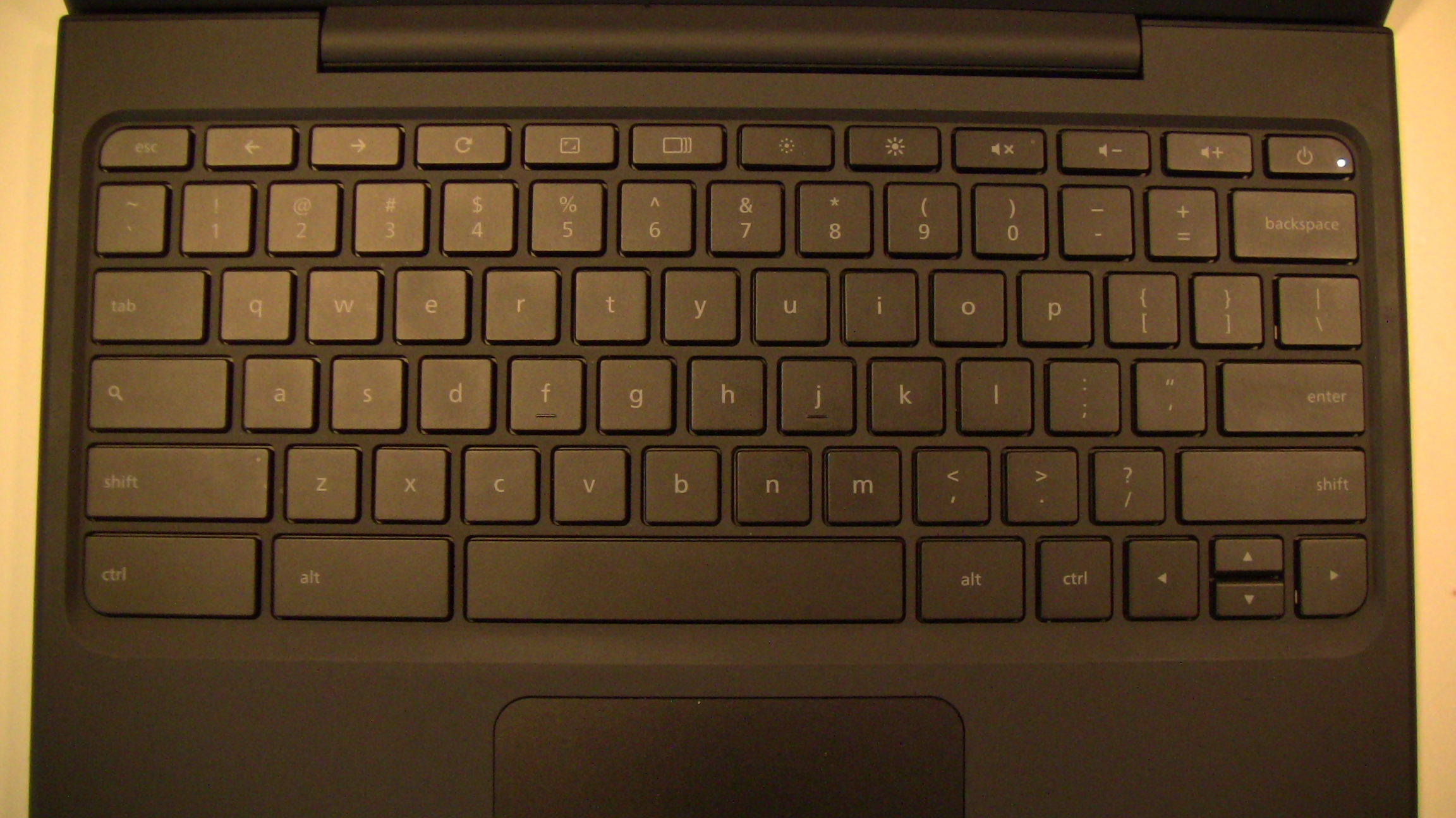 Cr-48 Keyboard