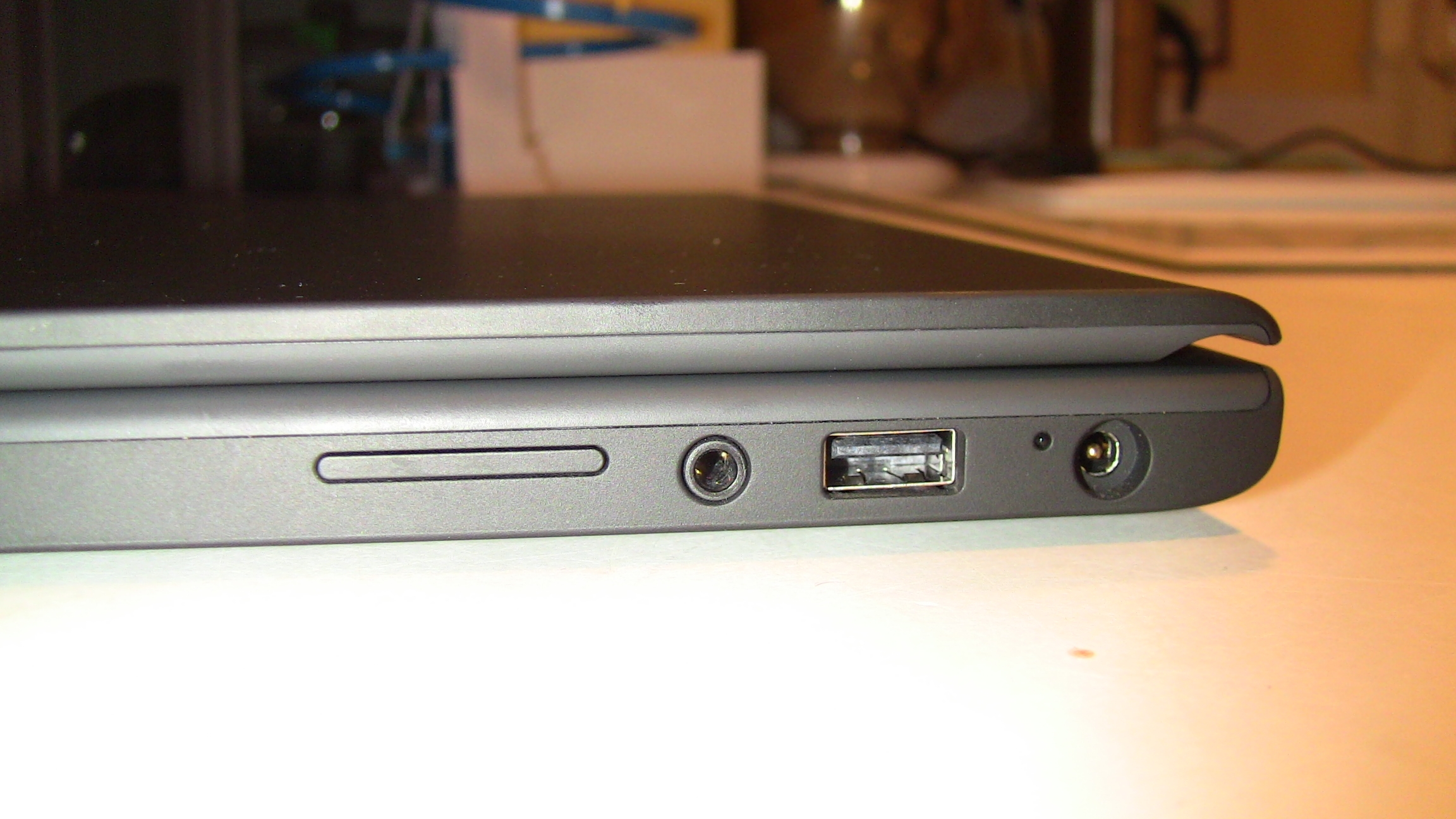 Cr-48 Power, USB, Headphone and SD Card Ports